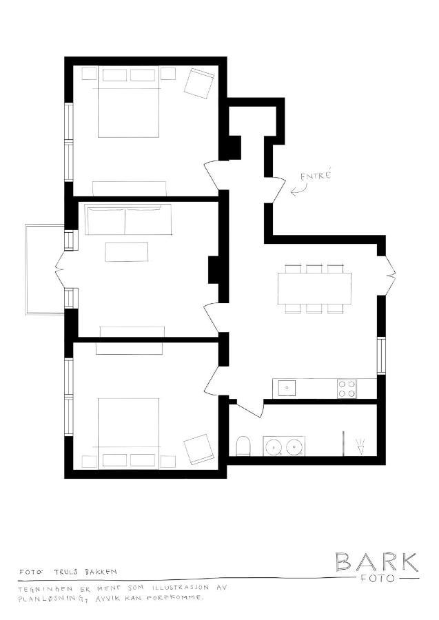 Odda Panorama公寓 外观 照片